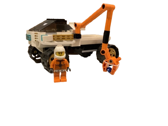 Lego City - Mars Rover With Crystal and astronaut