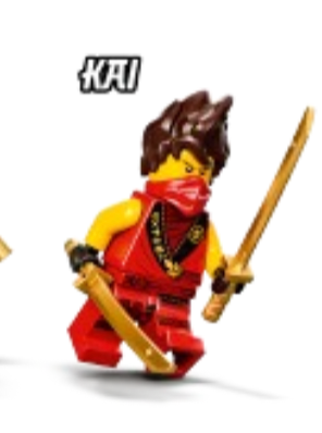 Lego Ninnjago - Kai with swords