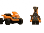 Lego Ninjago - Fire snake and vehicle